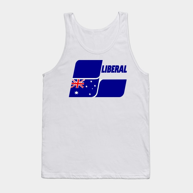 Liberal Party of Australia Logo Tank Top by Spacestuffplus